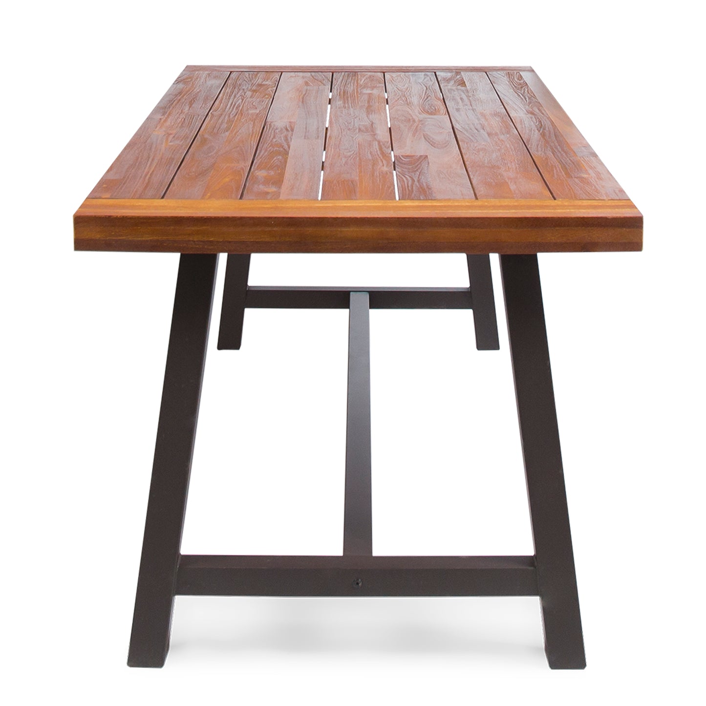 Carlile Outdoor Dining Table Sandblast Finish