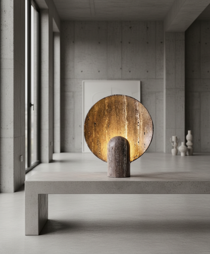 Petra Natural Stone Table Lamp